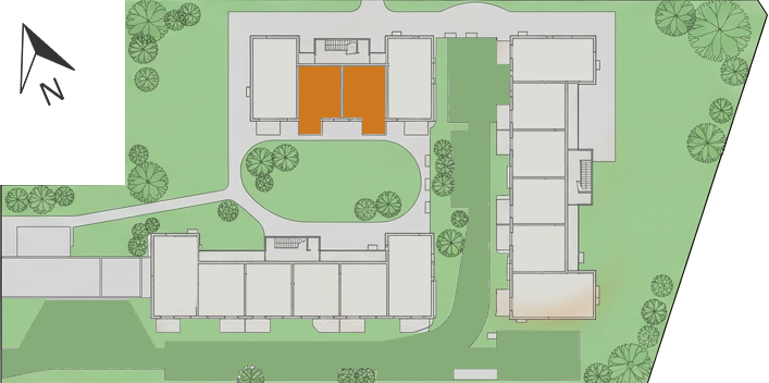 Frontansicht Wohnung 2